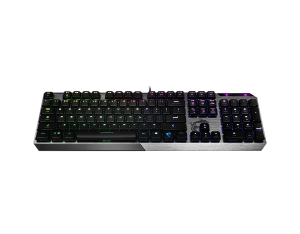 MSI Vigor GK50 Low Profile, RGB Kailh Low Profile Switches -pelin&auml;pp&auml;imist&ouml;