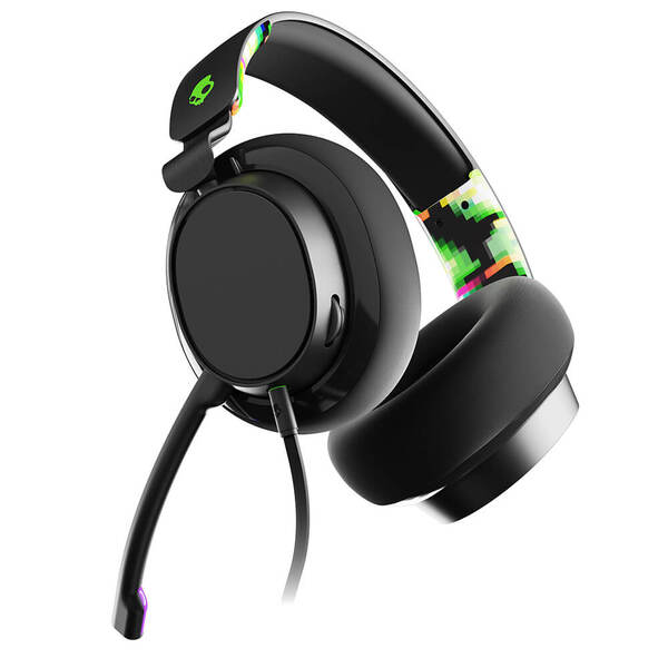 Skullcandy SLYR S6SYY-Q763 Gaming Headset, Black Digi hype
