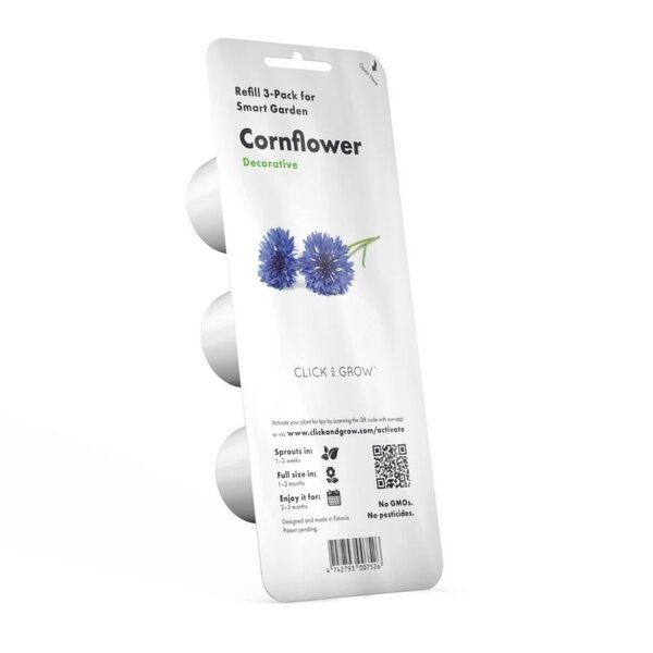Click and Grow Smart Garden Refill 3-pack - Cornflower