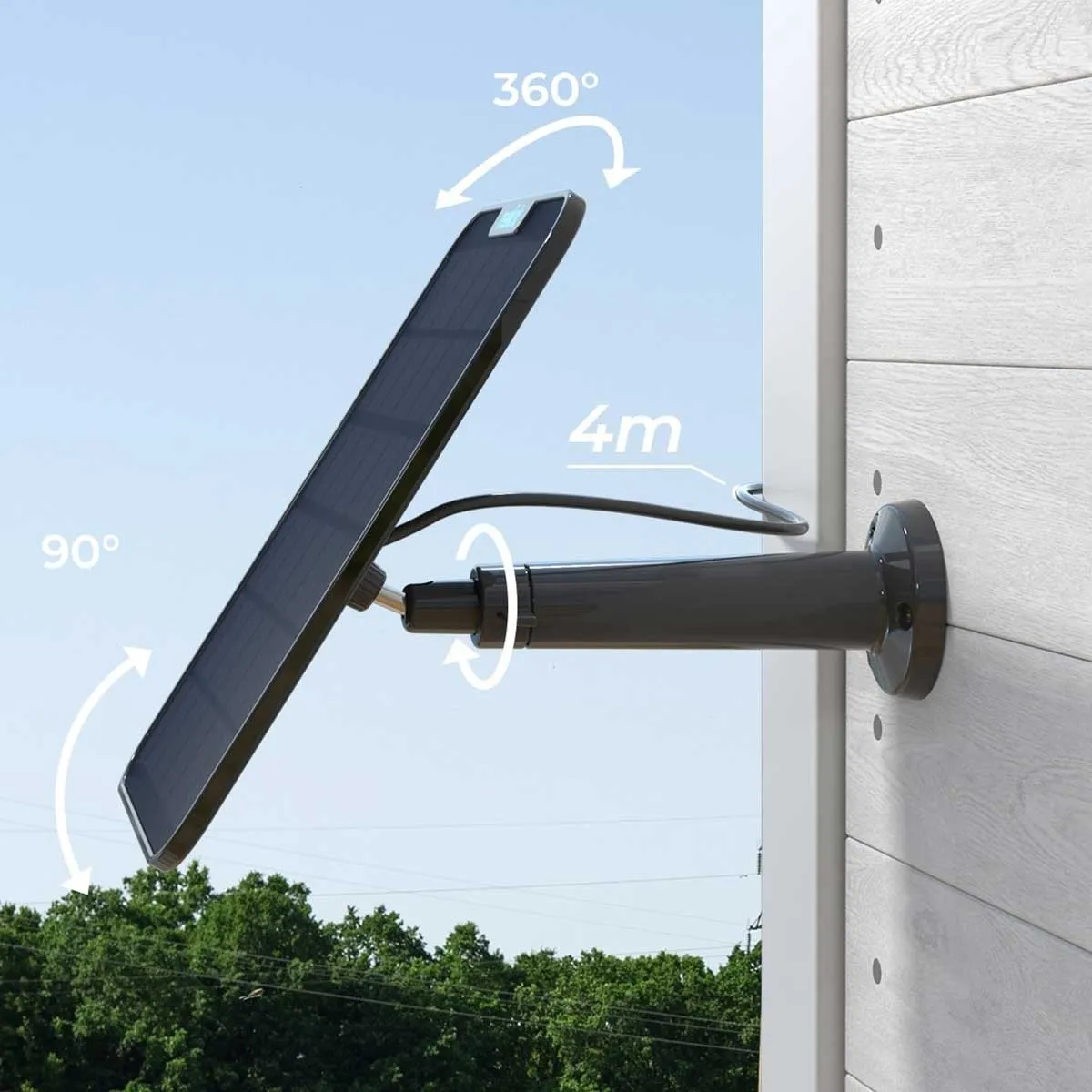 Reolink Solar Panel 2 5.8W, Black