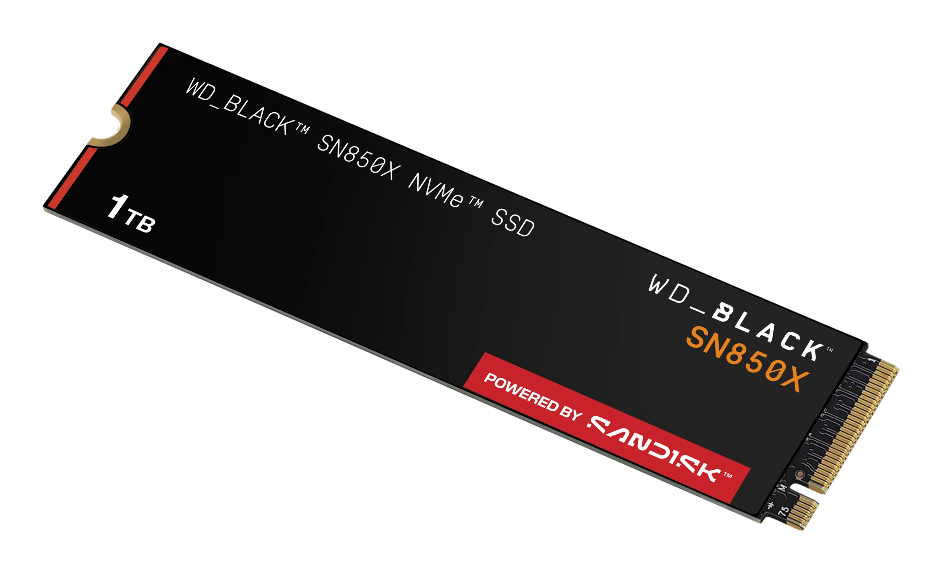 WD Black SN850X 1 Tt M.2 PCIe 4.0 NVMe -SSD-levy