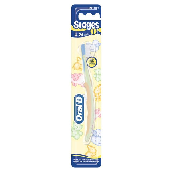 Oral-B Brush Stages 4-24m extra soft children's toothbrush