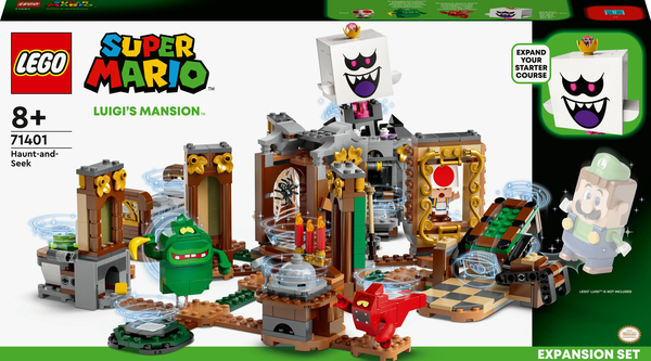 Lego Super Mario - Luigis Mansion kuslig kurrag&ouml;mma 71401