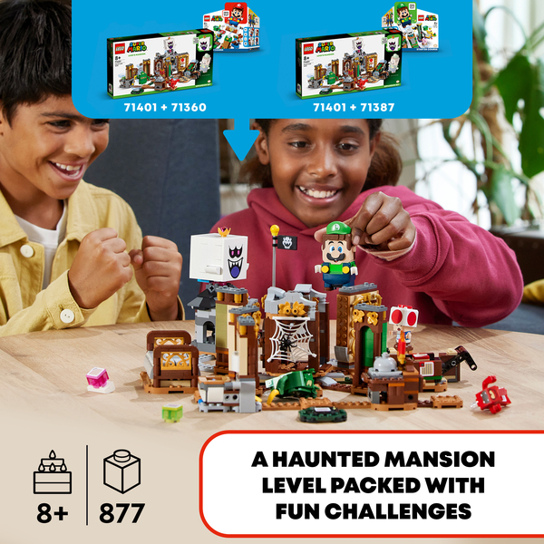 Lego Super Mario - Luigis Mansion kuslig kurrag&ouml;mma 71401
