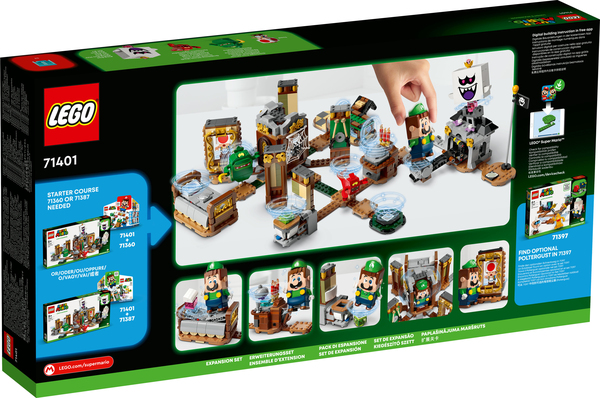 Lego Super Mario - Luigis Mansion kuslig kurrag&ouml;mma 71401