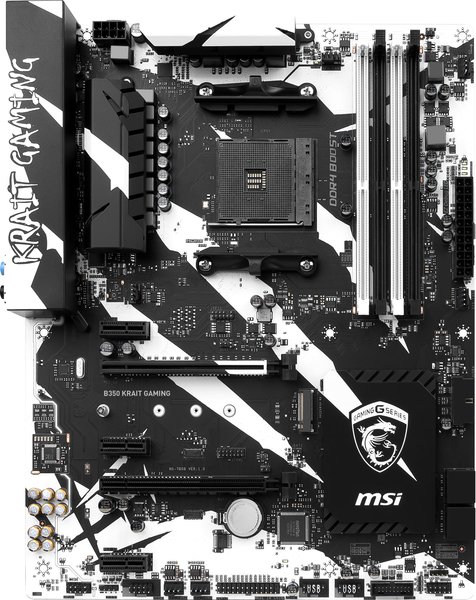 MB AMD AM4 MSI B350 Krait GAMING