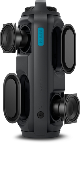 PHILIPS Bluetooth h&ouml;gtalare, vattent&aring;lig, 12h batteri, IPX4, neodymium