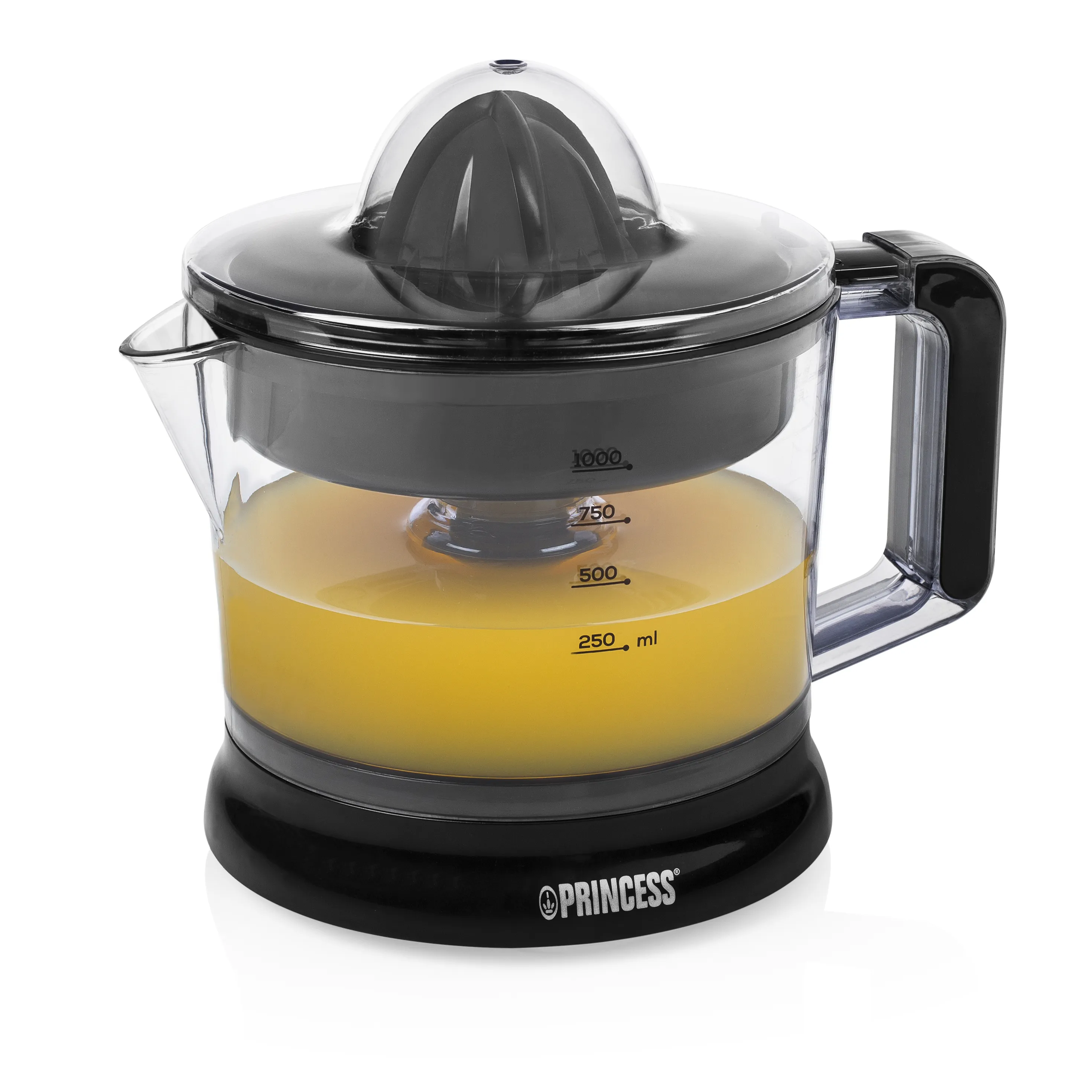 Princess 201004 citruspress, 25 watt, 1 liter, svart