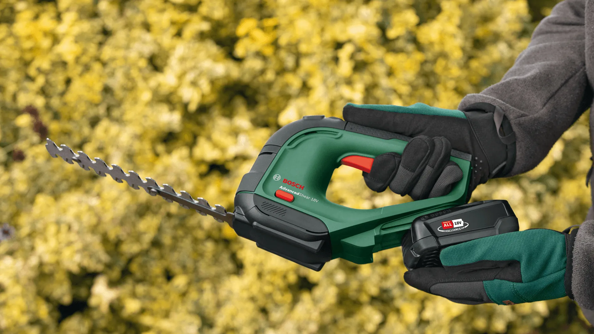 Bosch Advanced Shear 18V-10 Hedgetrimmer