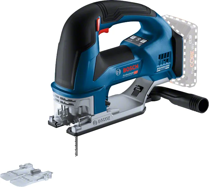 Bosch Cordless Jigsaw GST 18V-155 BC Professional solo, 18V (blue/black, without battery and charger, in L-BOXX)