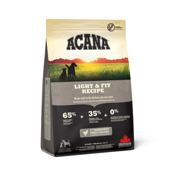 Acana Heritage Adult Light & Fit, Dry food for dogs, 2kg