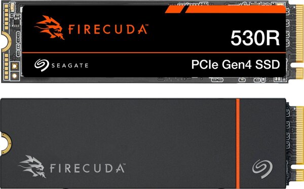 Seagate FireCuda 530R 2 Tt, NVMe PCIe 4.0 M.2 Heatsink -SSD-levy