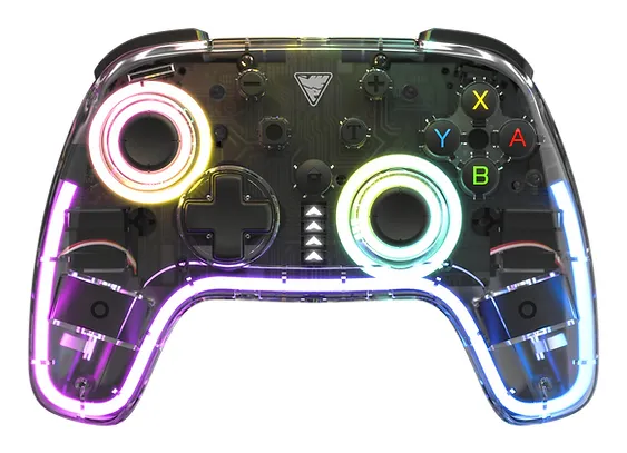 DRAGONSHOCK Controller Orion Glow RGB NSW Transparent