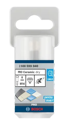 Bosch Diamond Cutter Dry Speed Diamantborbit Vinkelkv&aelig;rn