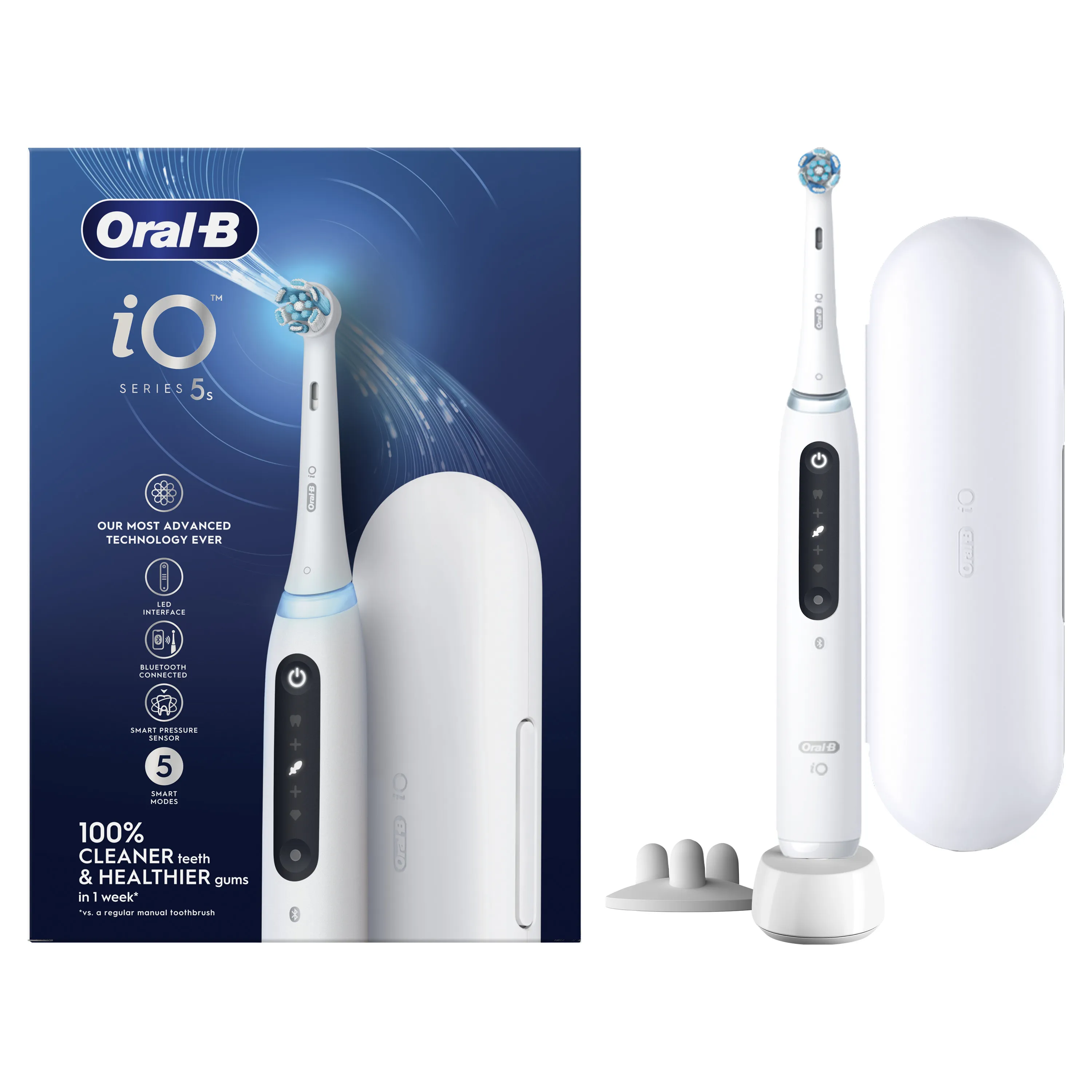ORAL-B S&Auml;HK&Ouml;HAMMASHARJA iO 5s WHITE.