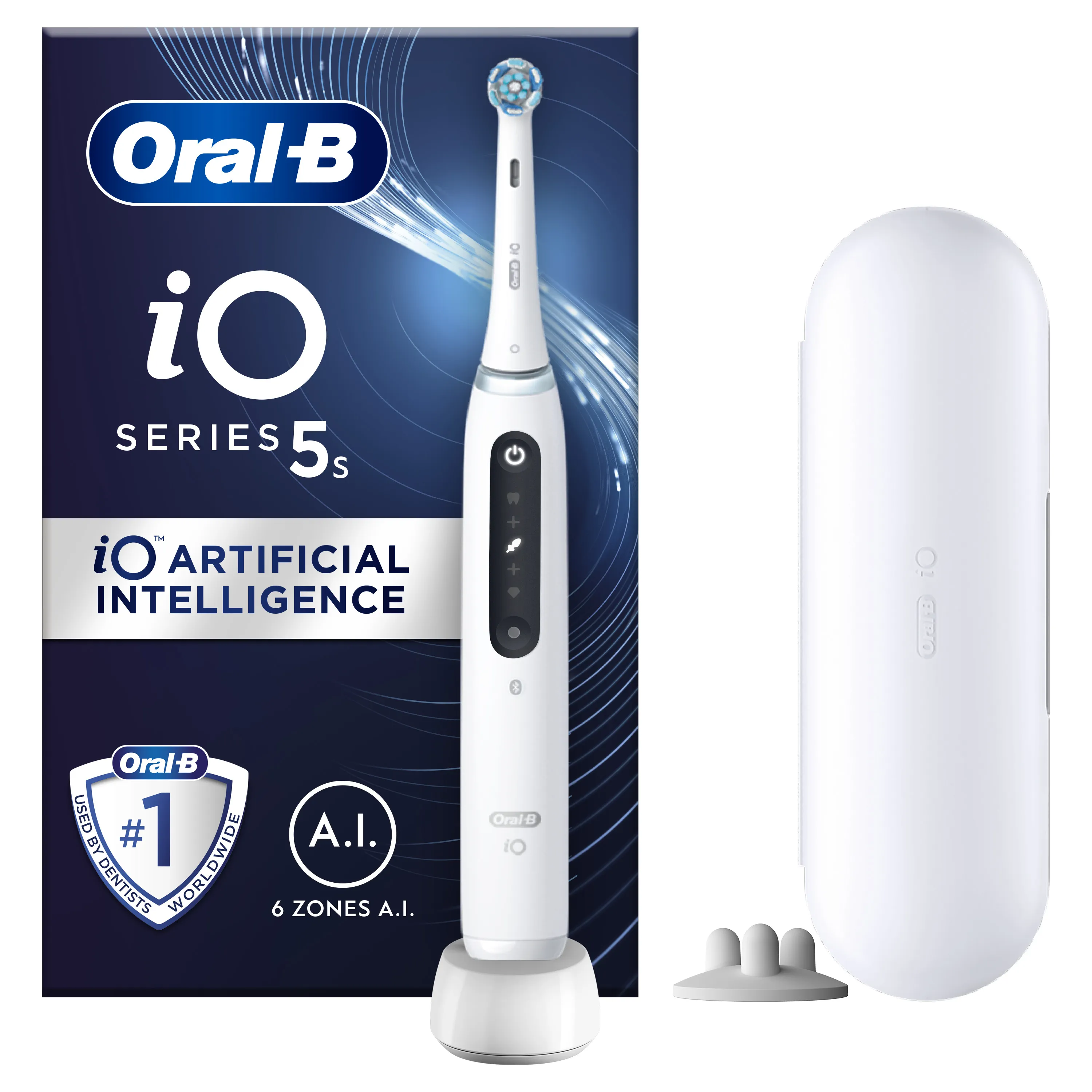 ORAL-B S&Auml;HK&Ouml;HAMMASHARJA iO 5s WHITE.