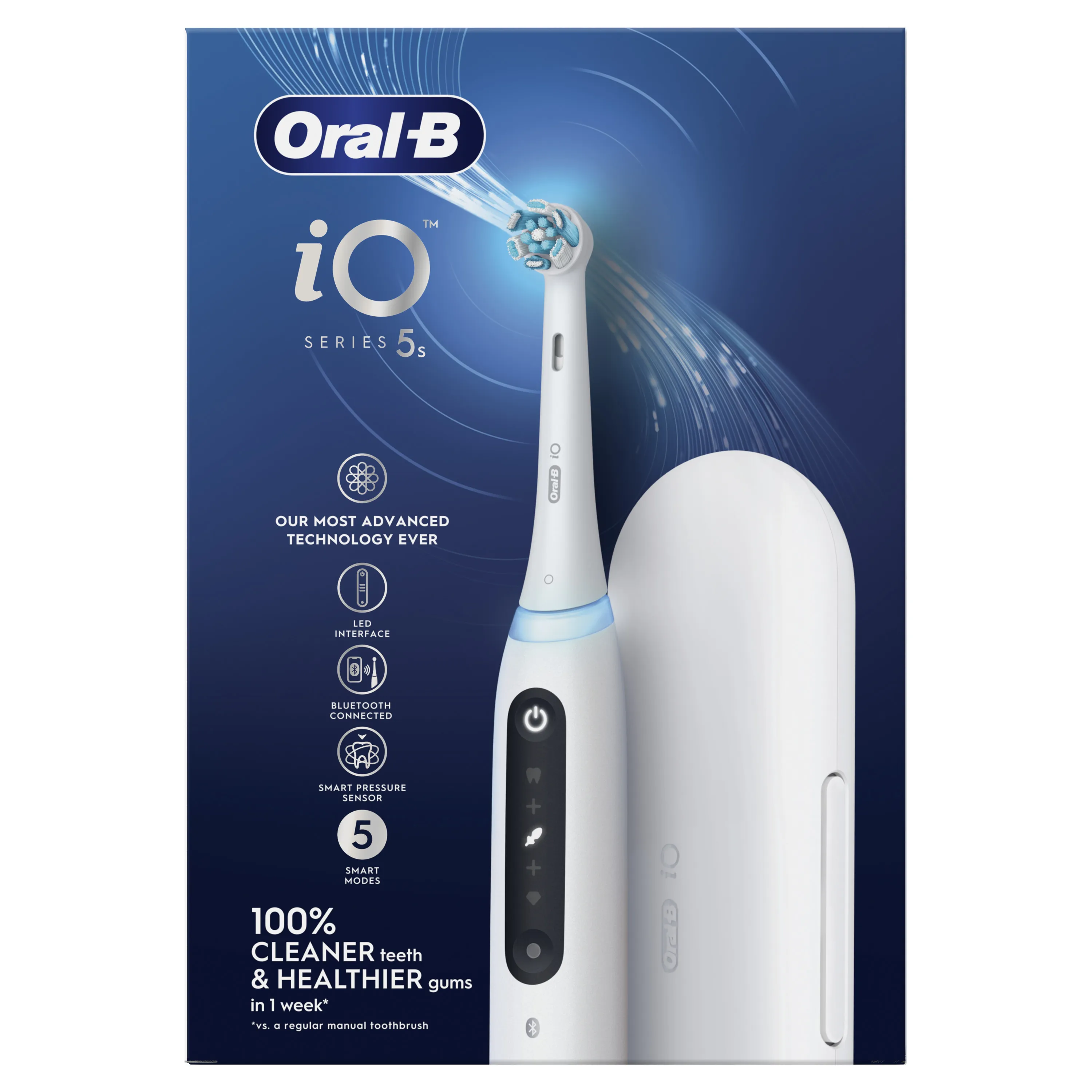 ORAL-B S&Auml;HK&Ouml;HAMMASHARJA iO 5s WHITE.
