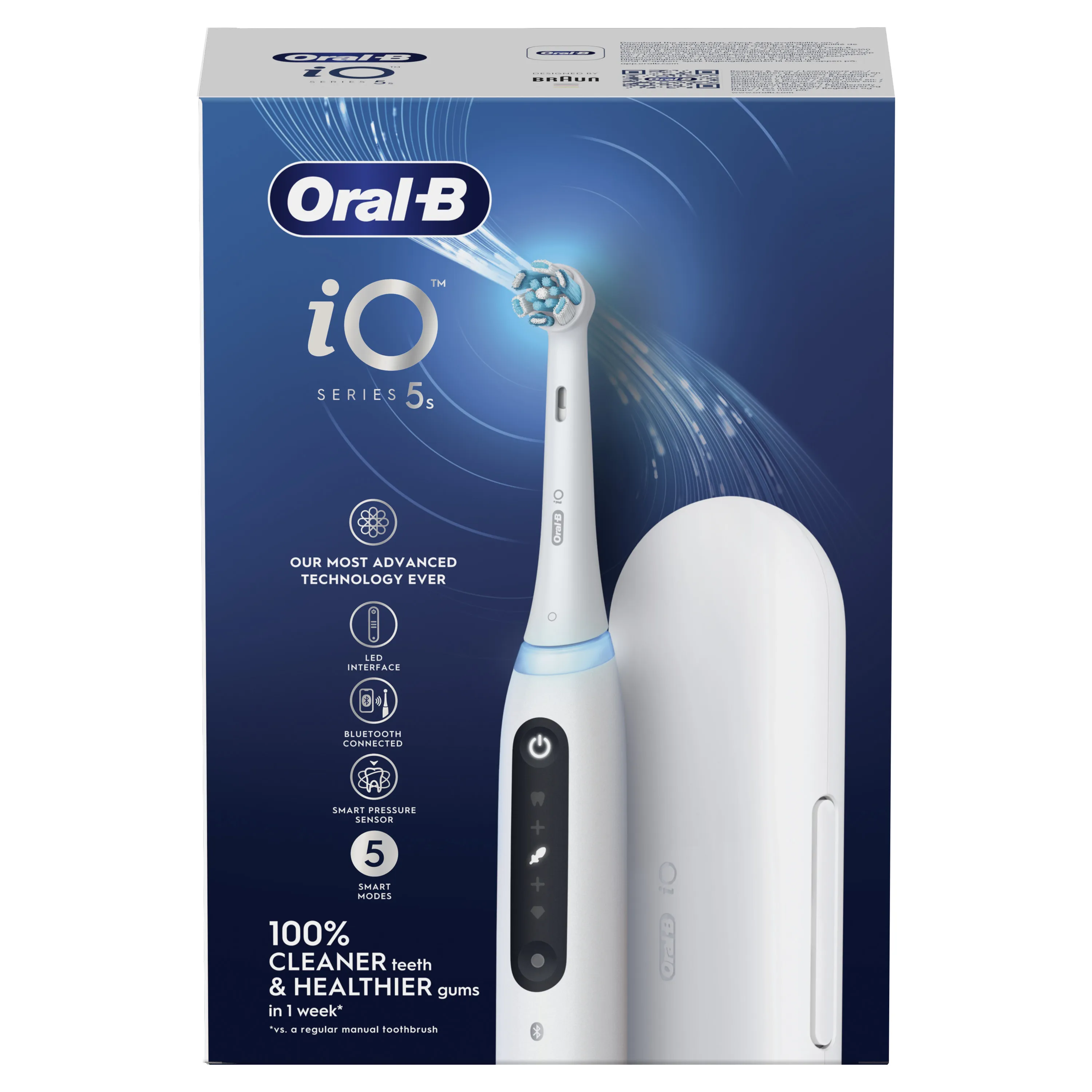 ORAL-B S&Auml;HK&Ouml;HAMMASHARJA iO 5s WHITE.