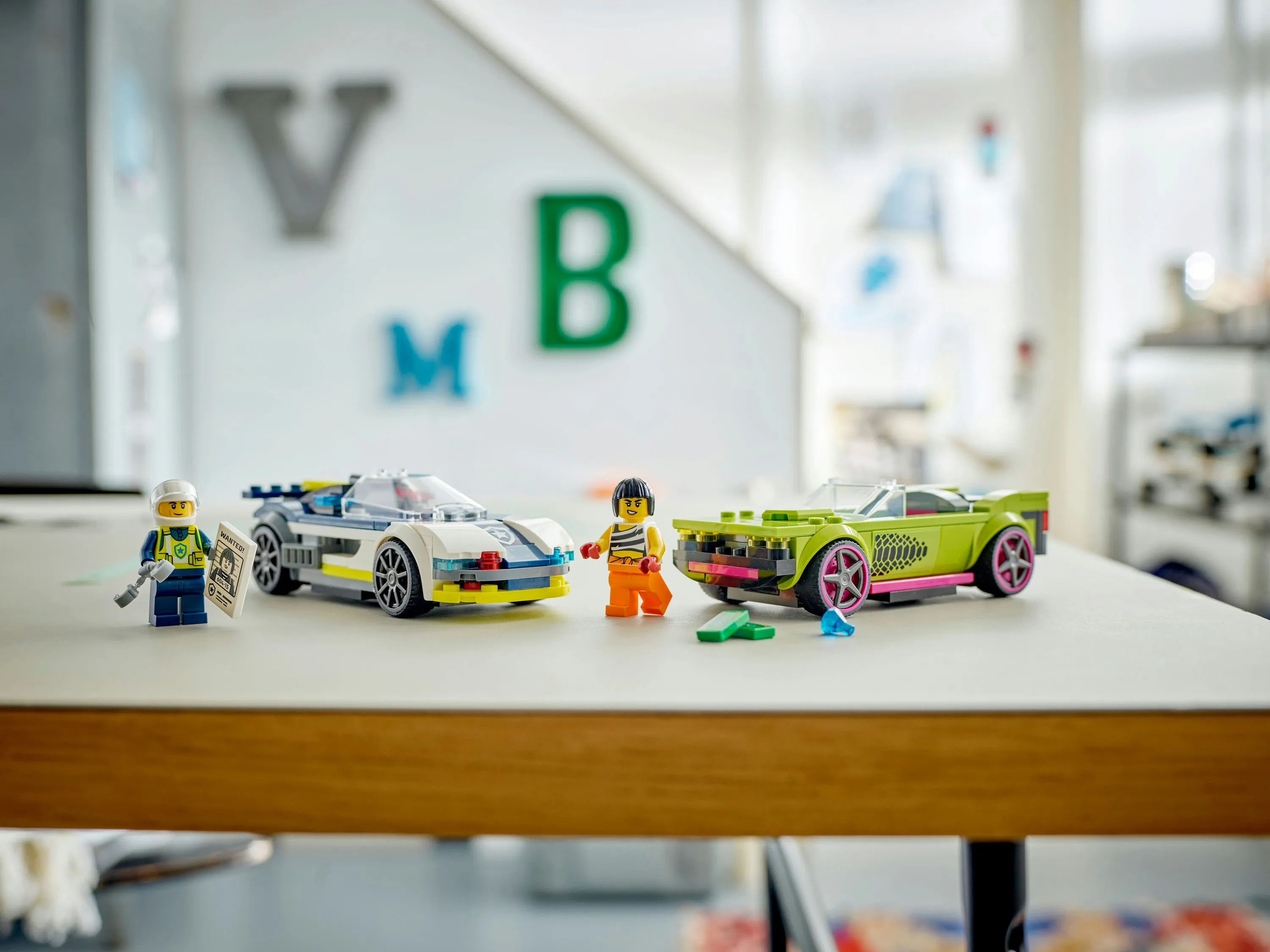 LEGO City Polisbil och muskelbilsjakt 60415