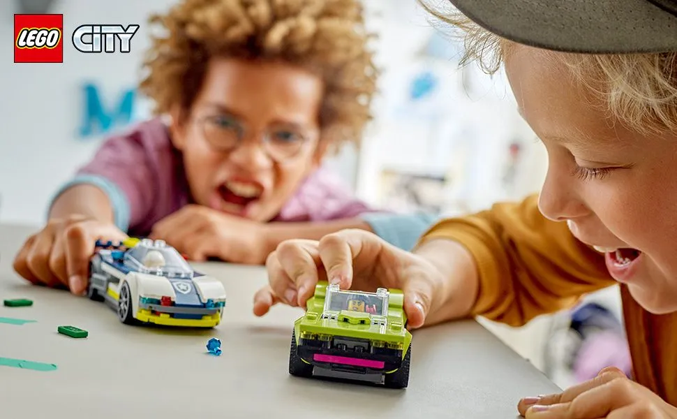 LEGO City Polisbil och muskelbilsjakt 60415