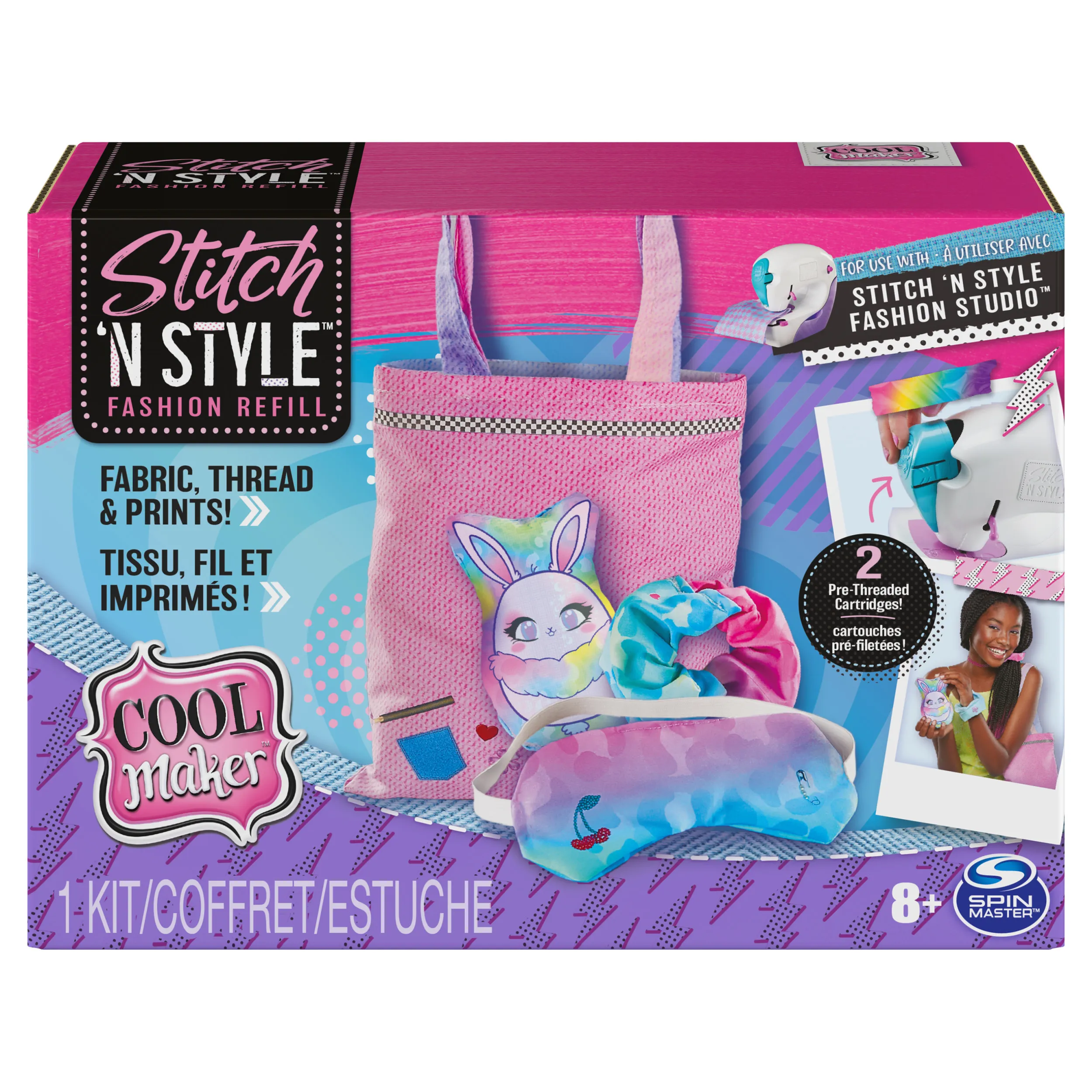 Spin Master Cool Maker Stitch n Style Refill Kit Crafting