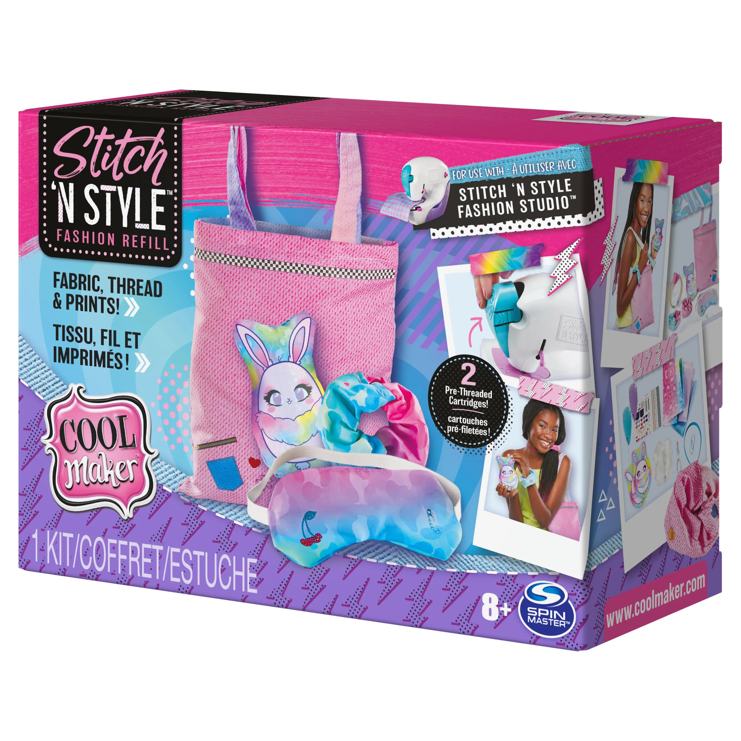 Spin Master Cool Maker Stitch n Style Refill Kit Crafting