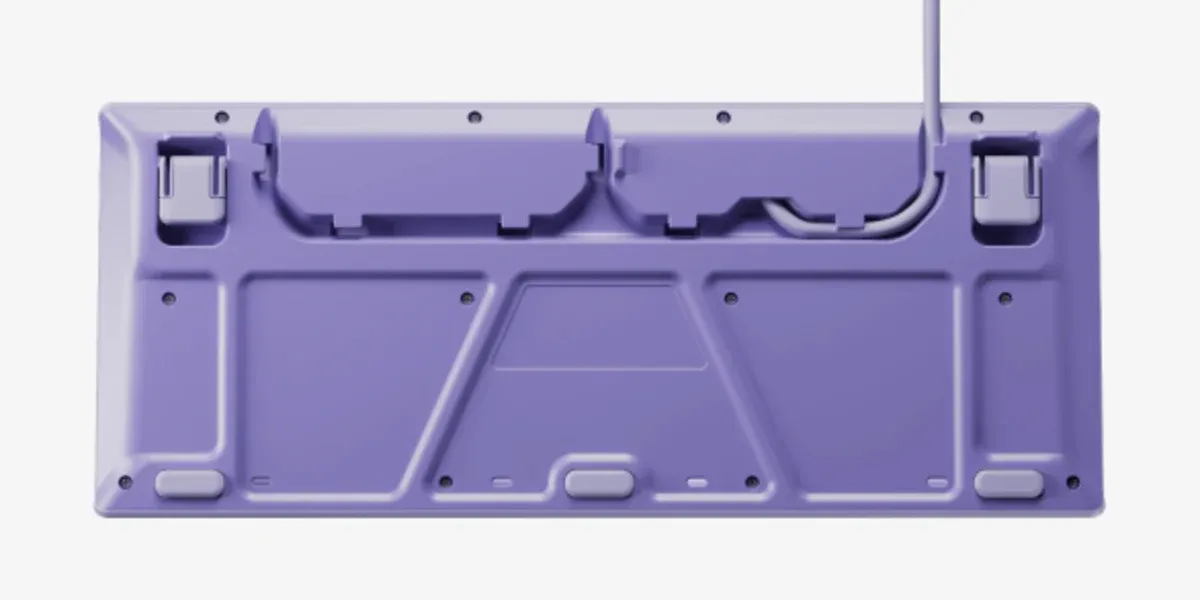 SteelSeries Apex 3 TKL Gaming Keyboard, Whisper Quiet, Lavender