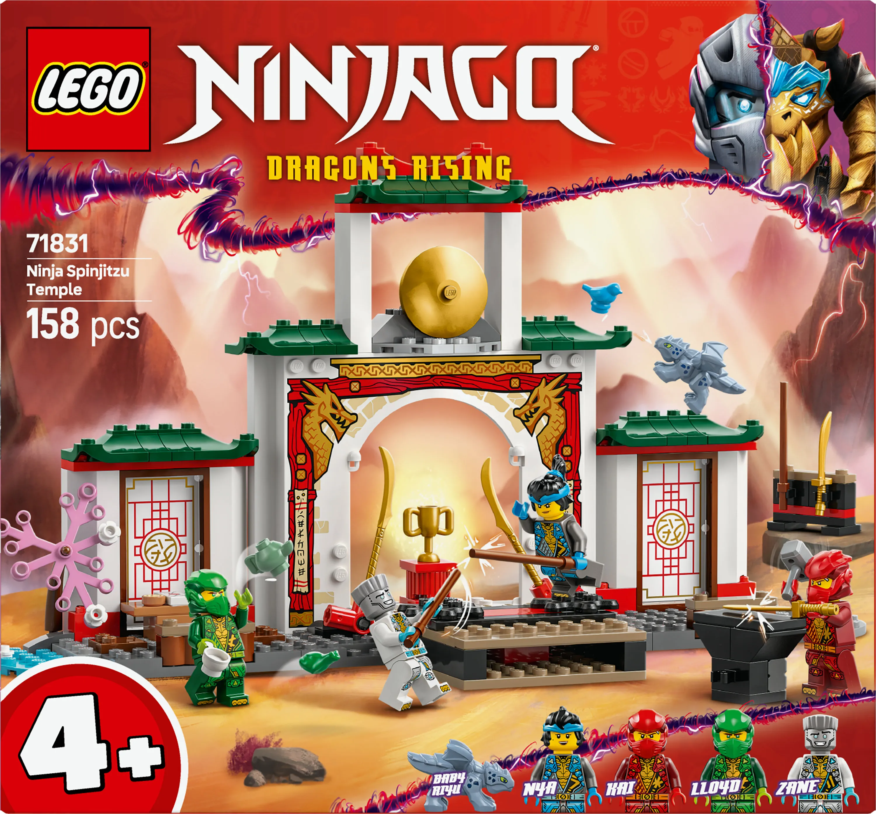 LEGO NINJAGO Ninjornas Spinjitzu-tempel 71831