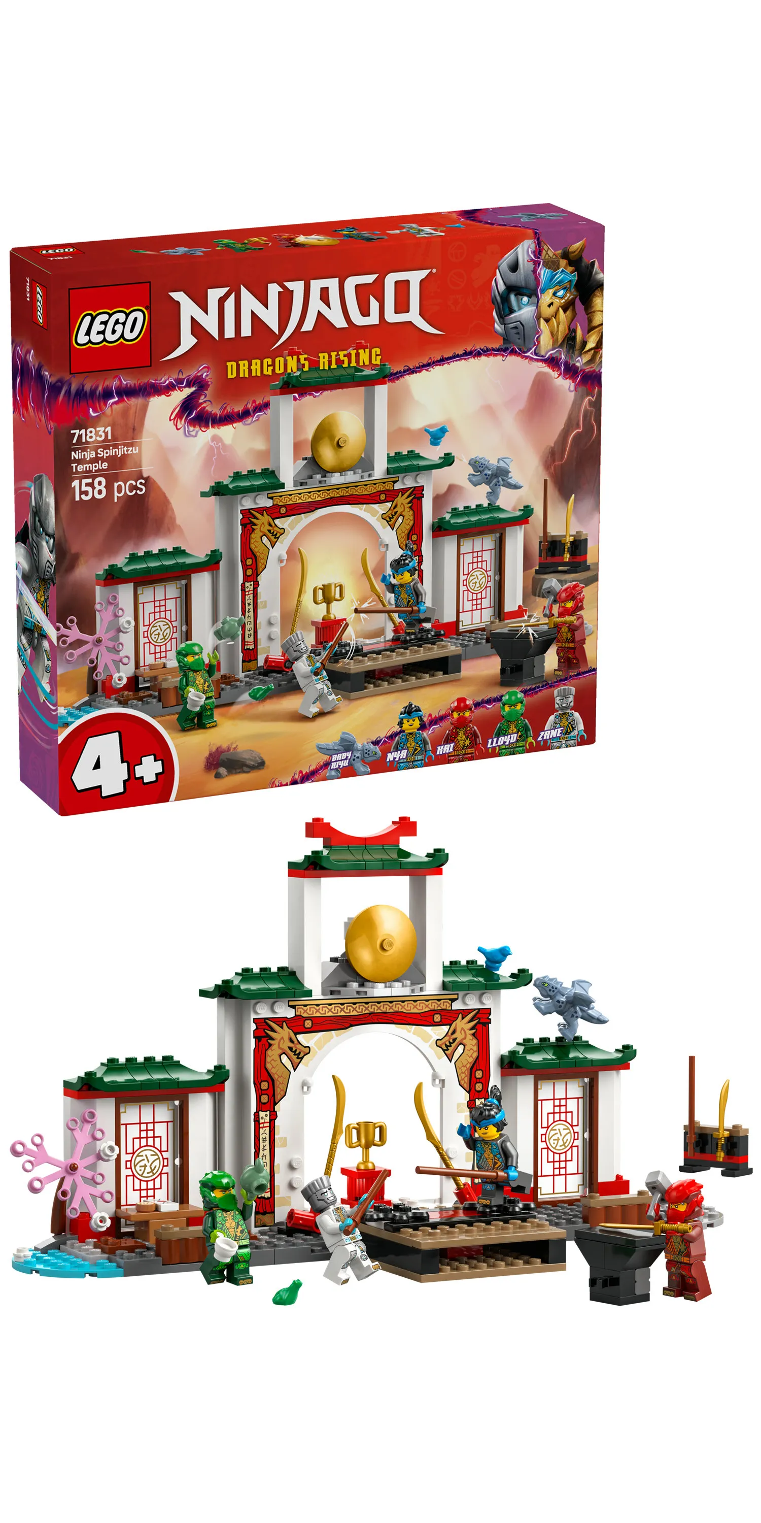 LEGO NINJAGO Ninjornas Spinjitzu-tempel 71831