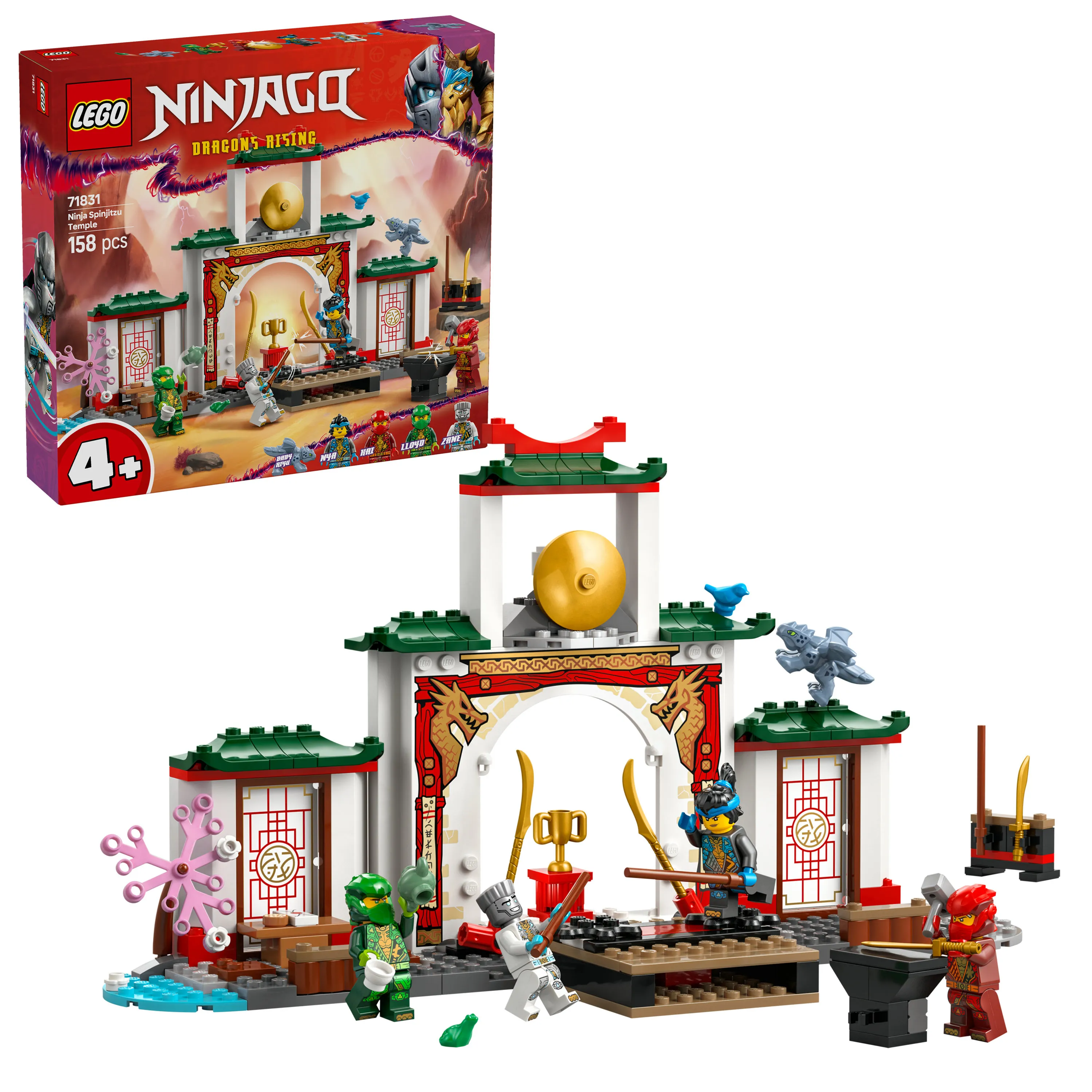 LEGO NINJAGO Ninjornas Spinjitzu-tempel 71831