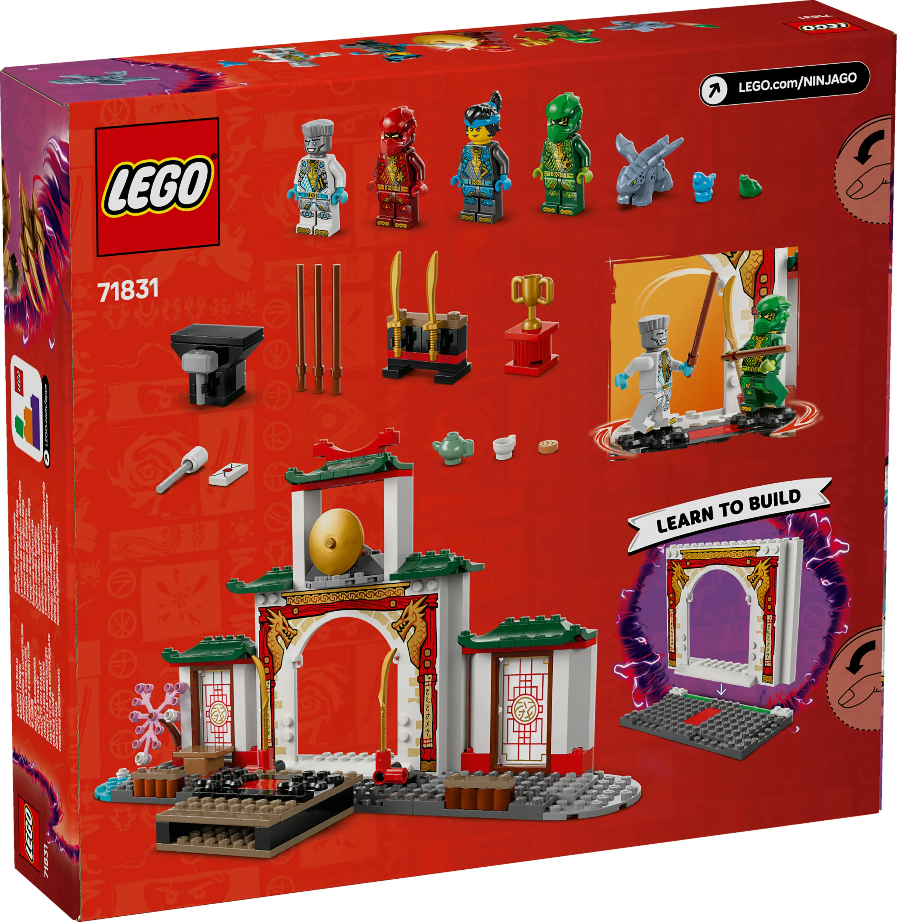 LEGO NINJAGO Ninjornas Spinjitzu-tempel 71831