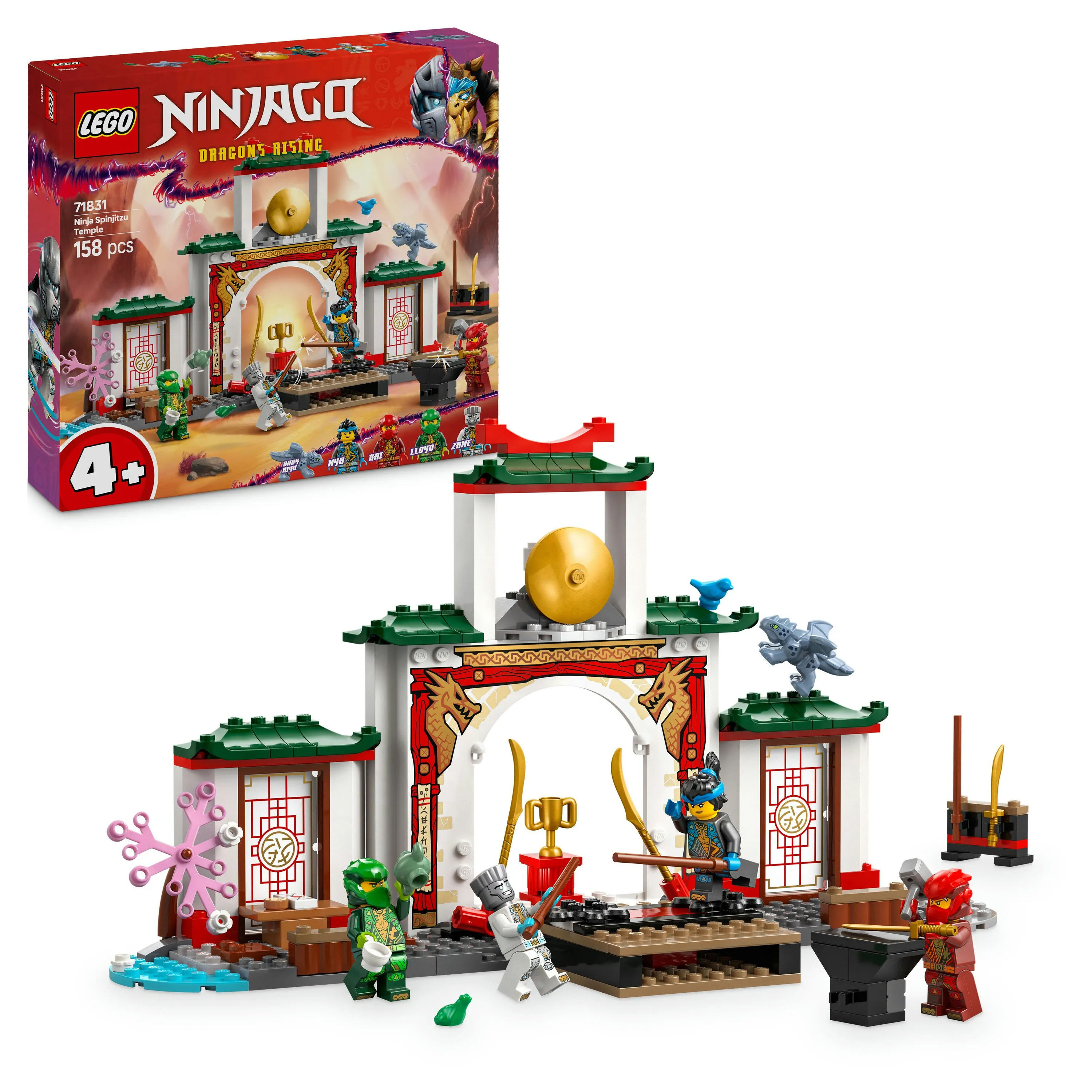 LEGO NINJAGO Ninjornas Spinjitzu-tempel 71831