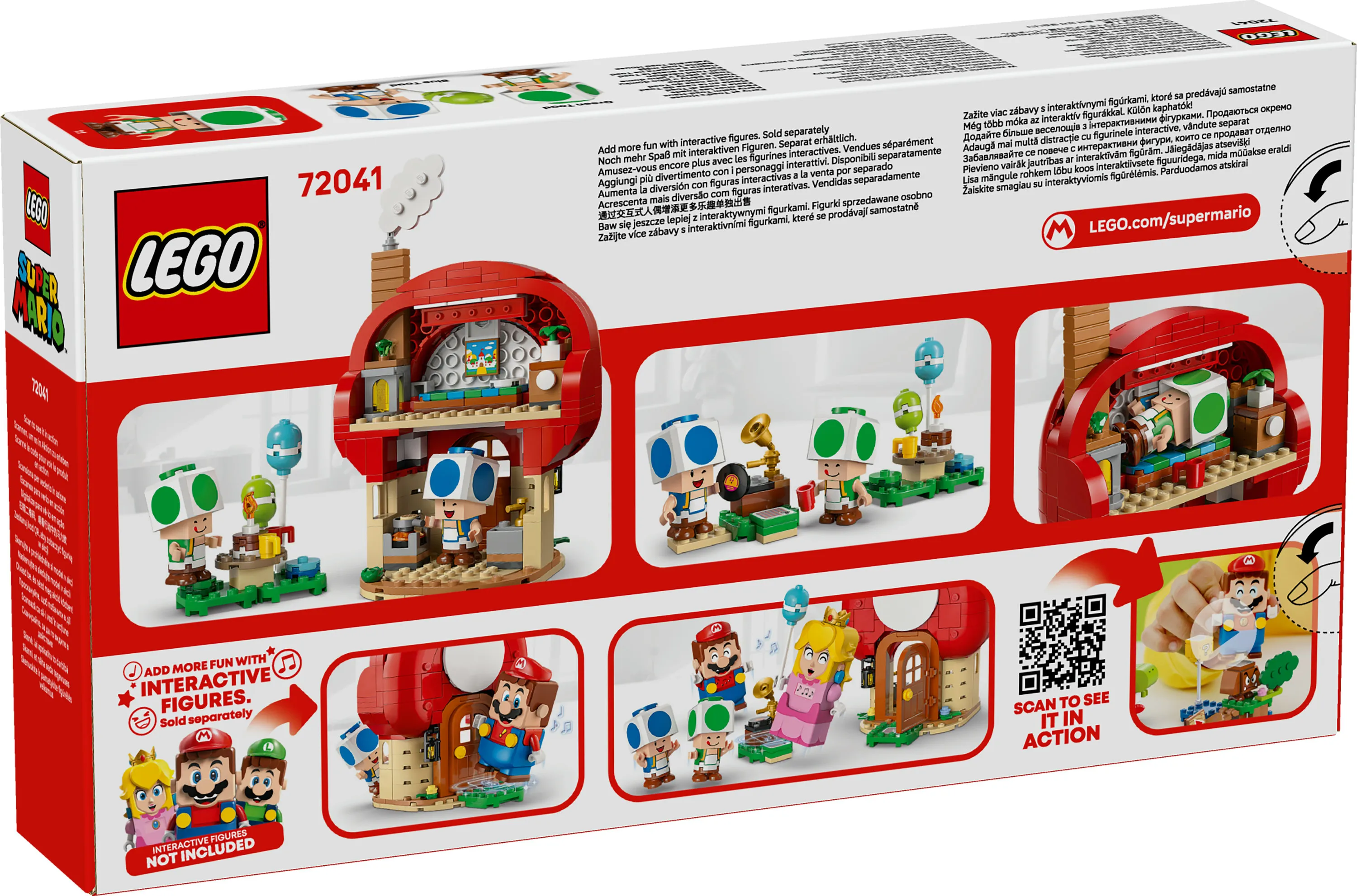 LEGO Super Mario Toad House and Party 72041