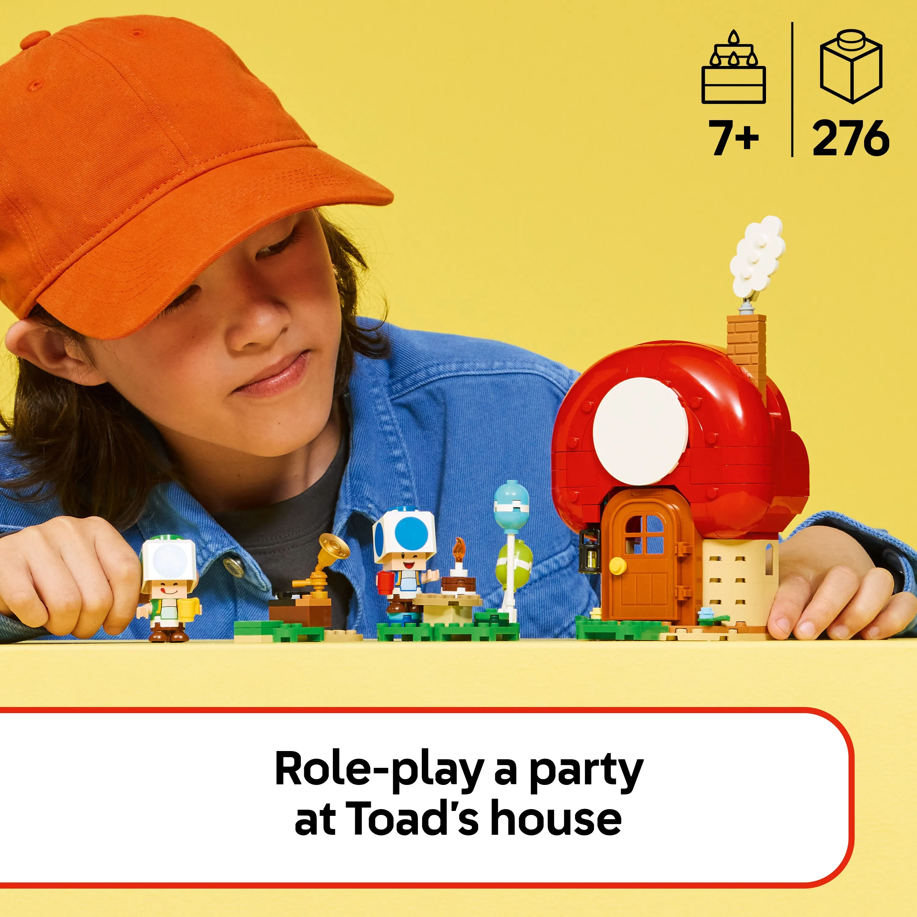 LEGO Super Mario Toad House and Party 72041