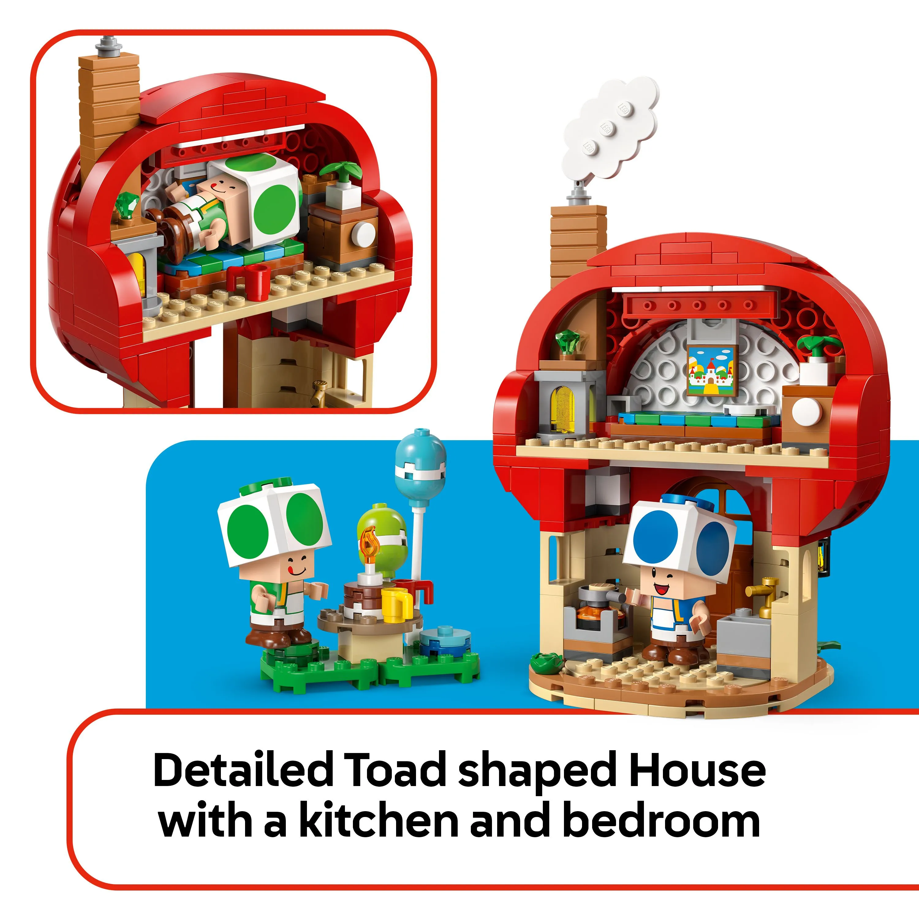 LEGO Super Mario Toad House and Party 72041