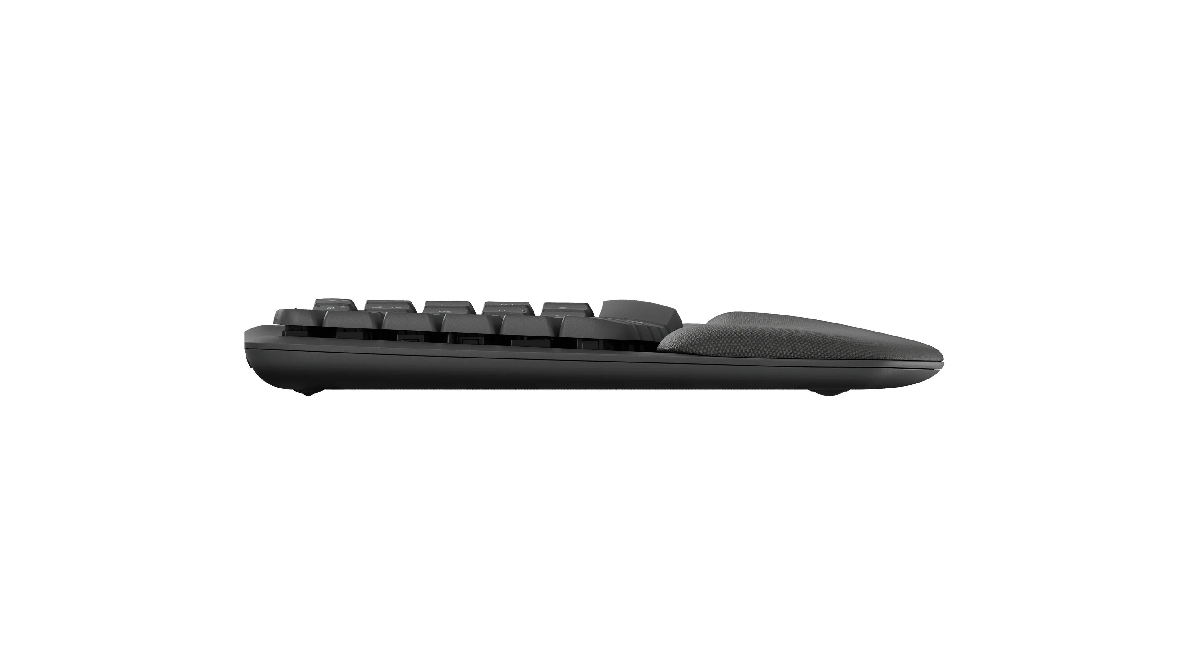 Logitech Wave Keys Wireless Ergonomic Keyboard, Graphite
