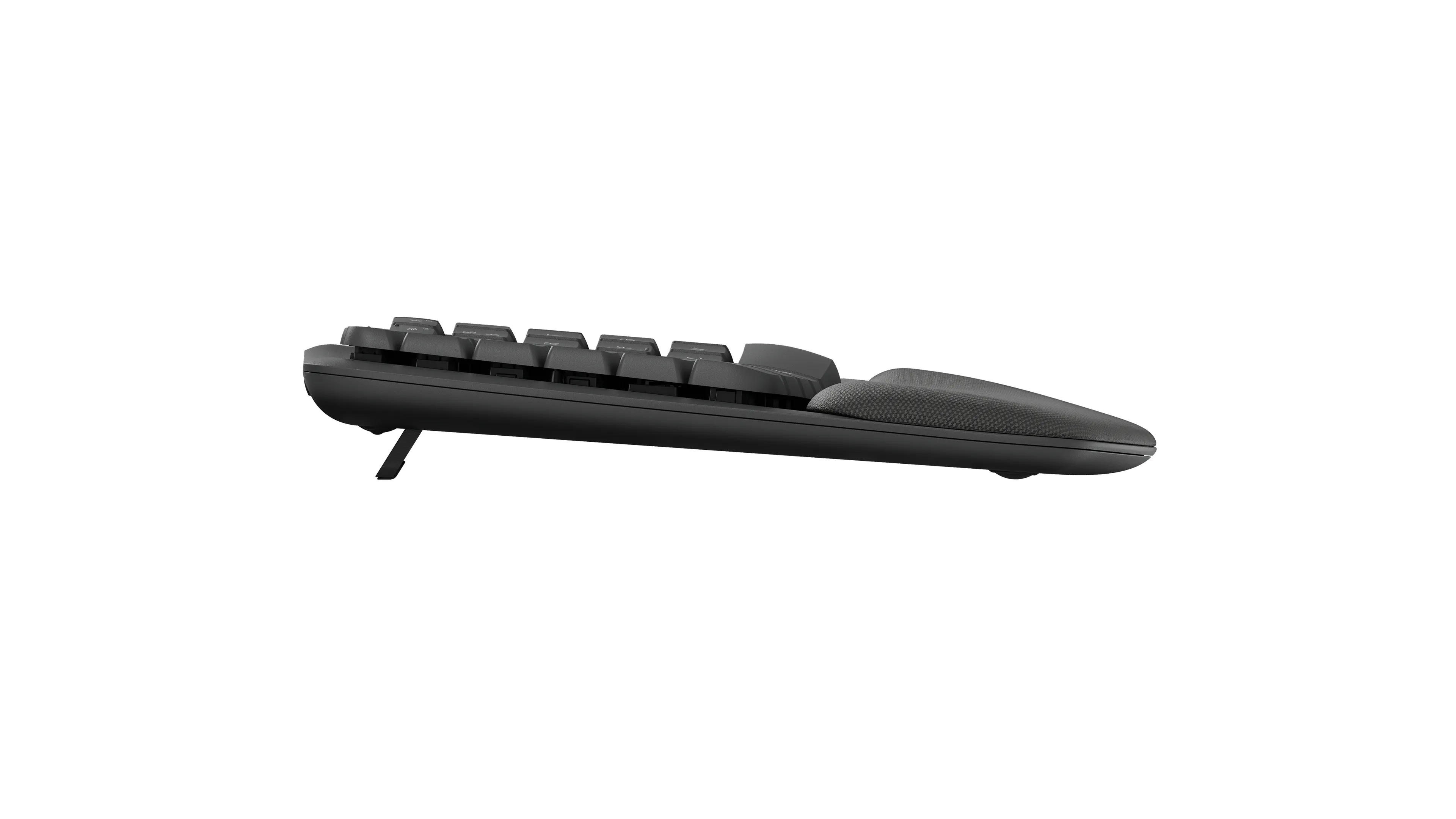 Logitech Wave Keys Wireless Ergonomic Keyboard, Graphite