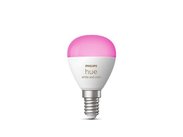 Philips Hue White and Colour Ambiance Lustre E14 - Smart bulb, White