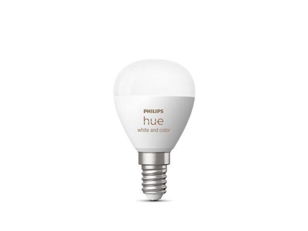 Philips Hue White and Colour Ambiance Lustre E14 - &Auml;lylamppu, Valkoinen