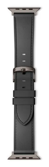 Epico Watch Strap Leather 42/44/45/49 - black