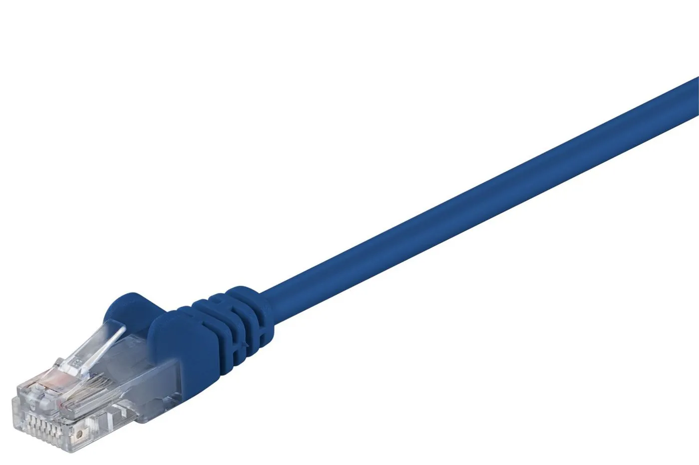 MicroConnect Cat5e UTP RJ45 15m n&auml;tverkskabel, bl&aring;