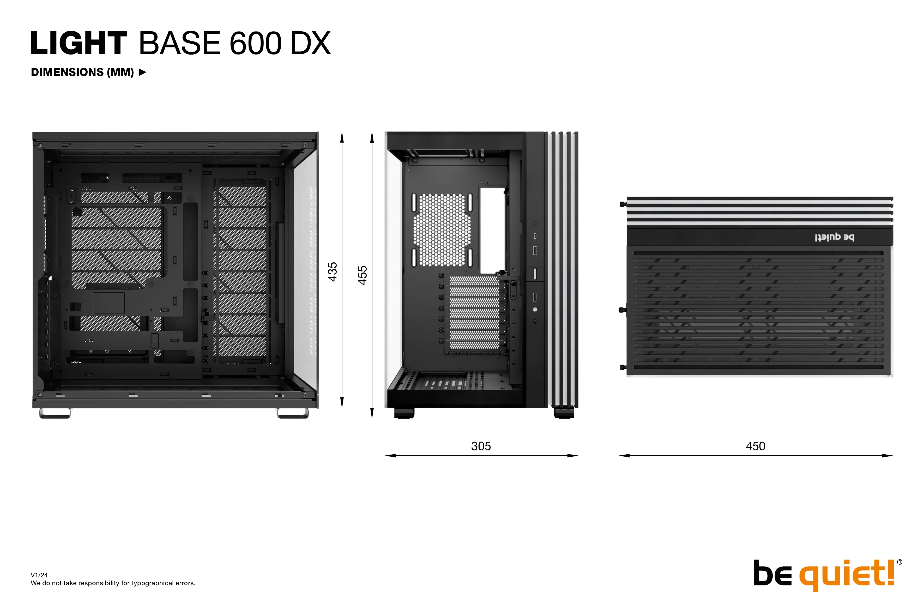 be quiet! Light Base 600 DX Black