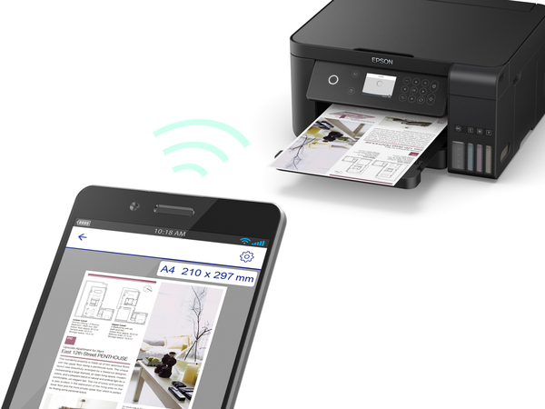 Epson EcoTank ET-3700 Duplex, LAN/Wi-Fi, A4 - colour Inkjet printer