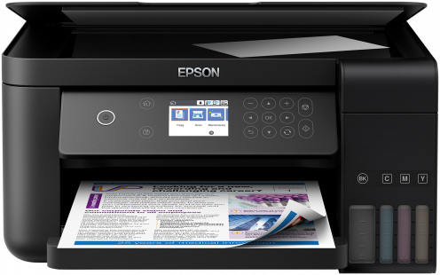 Epson EcoTank ET-3700 Duplex, LAN/Wi-Fi, A4 - colour Inkjet printer