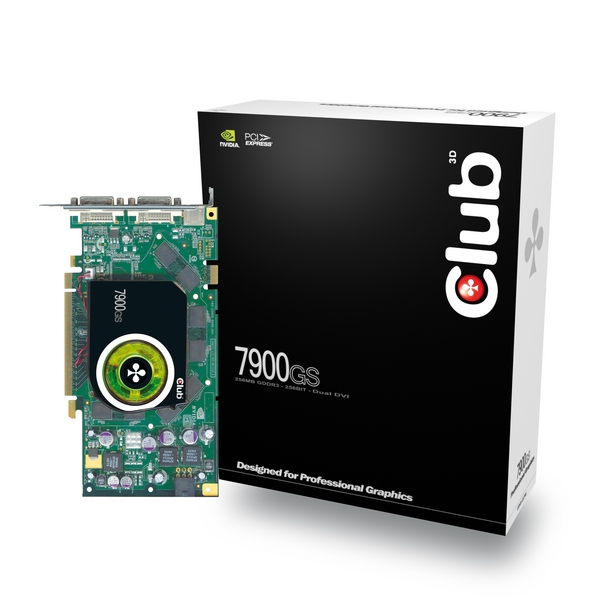 Club-3D GeForce 7900GS Dual-DVI 256MB