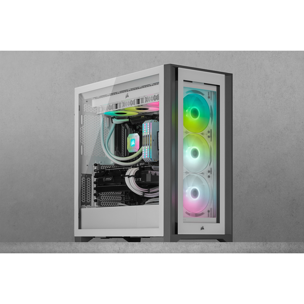 Corsair iCUE H150i Elite Capellix White 360mm - AiO CPU vattenkylare
