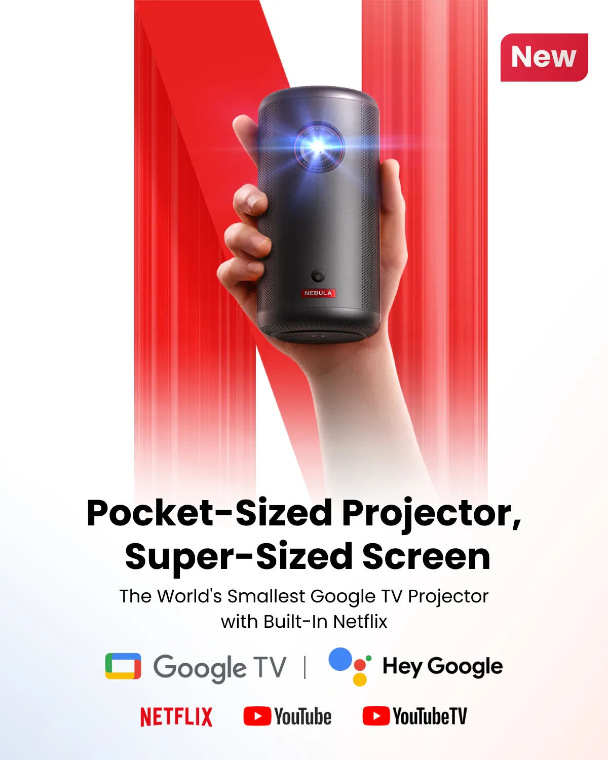 ANKER NEBULA CAPSULE3 PROJECTOR B2C - BL