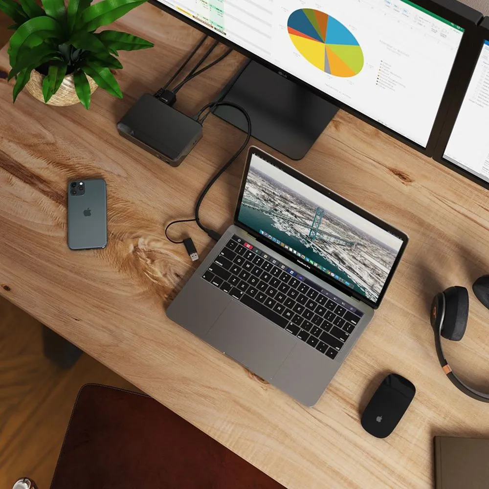 ALOGIC USB-C and USB 3.0 Dual Display Full HD Docking Station