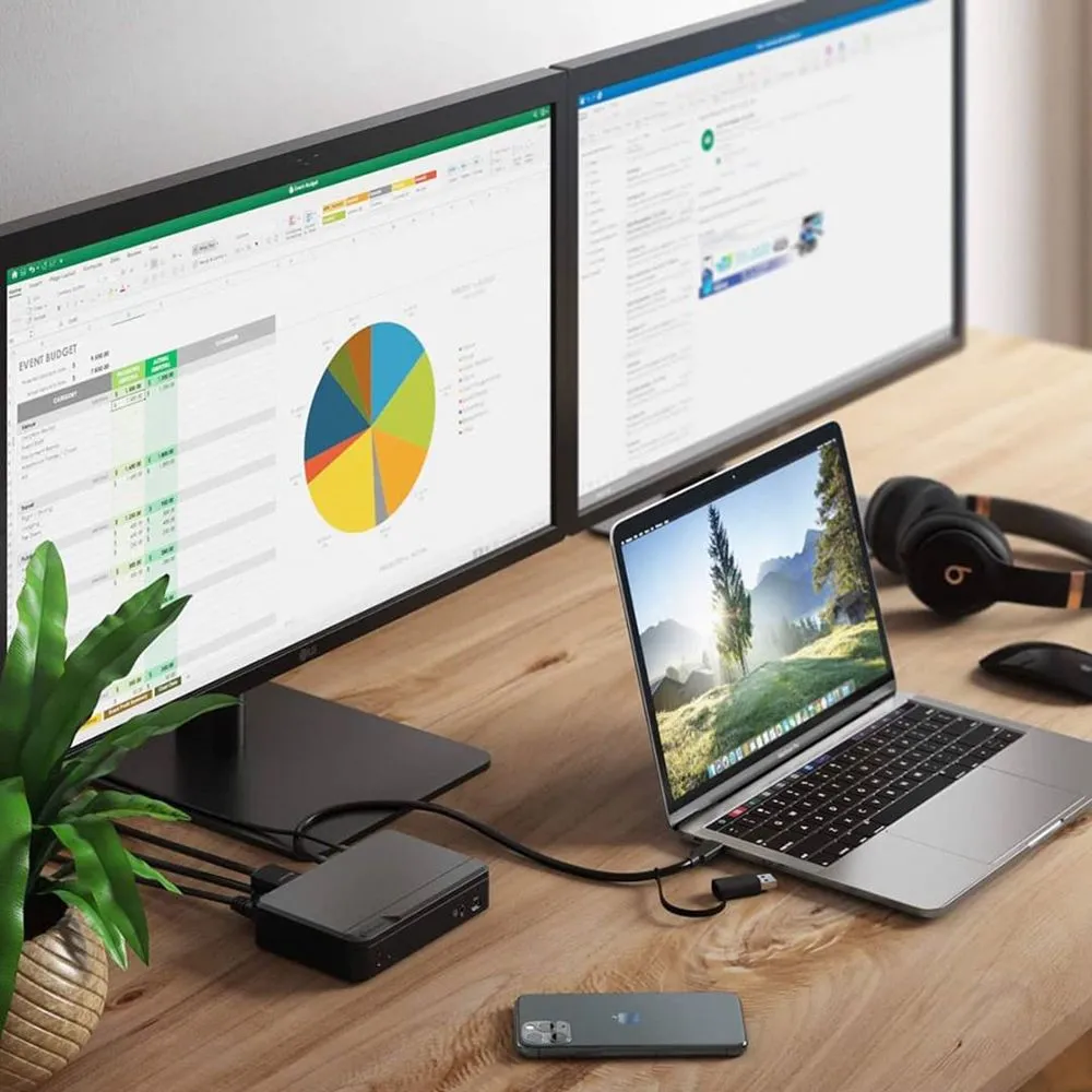 ALOGIC USB-C and USB 3.0 Dual Display Full HD Docking Station