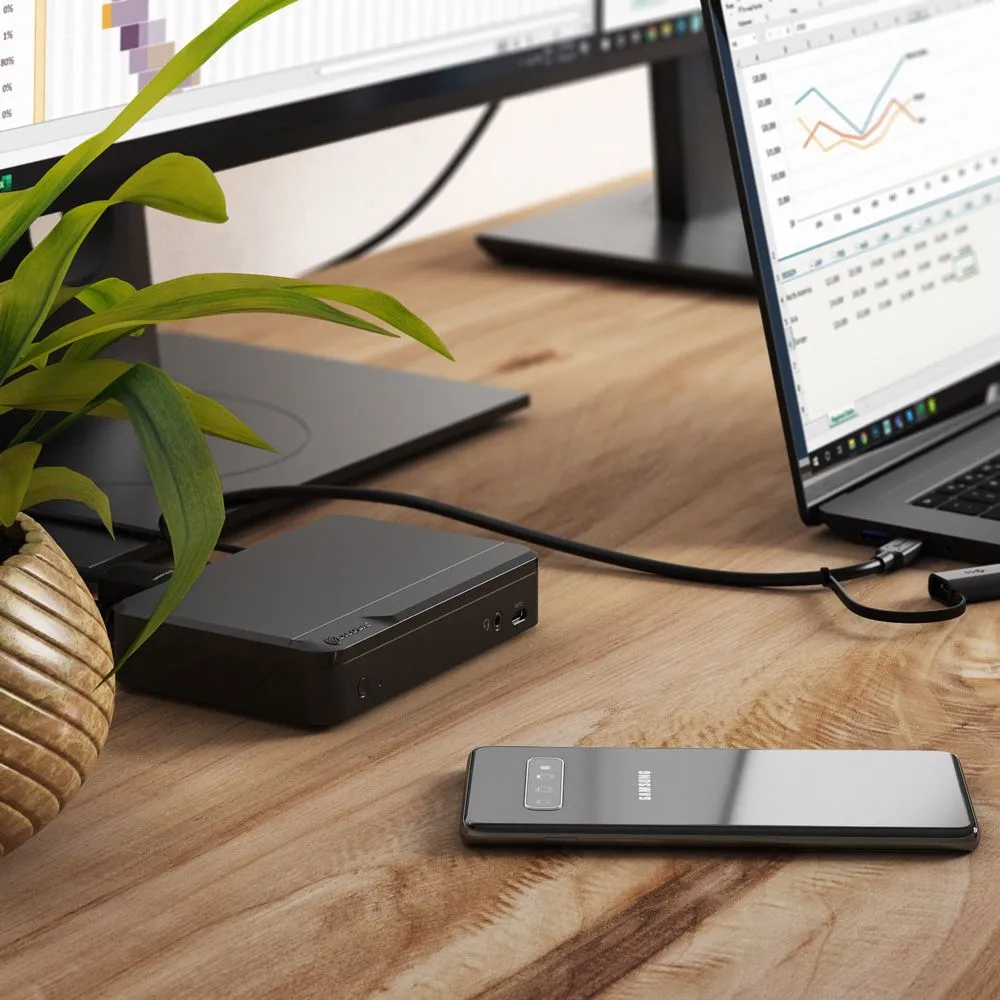 ALOGIC USB-C and USB 3.0 Dual Display Full HD Docking Station w. 85W PD